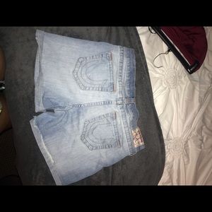 True Religion Jean Shorts